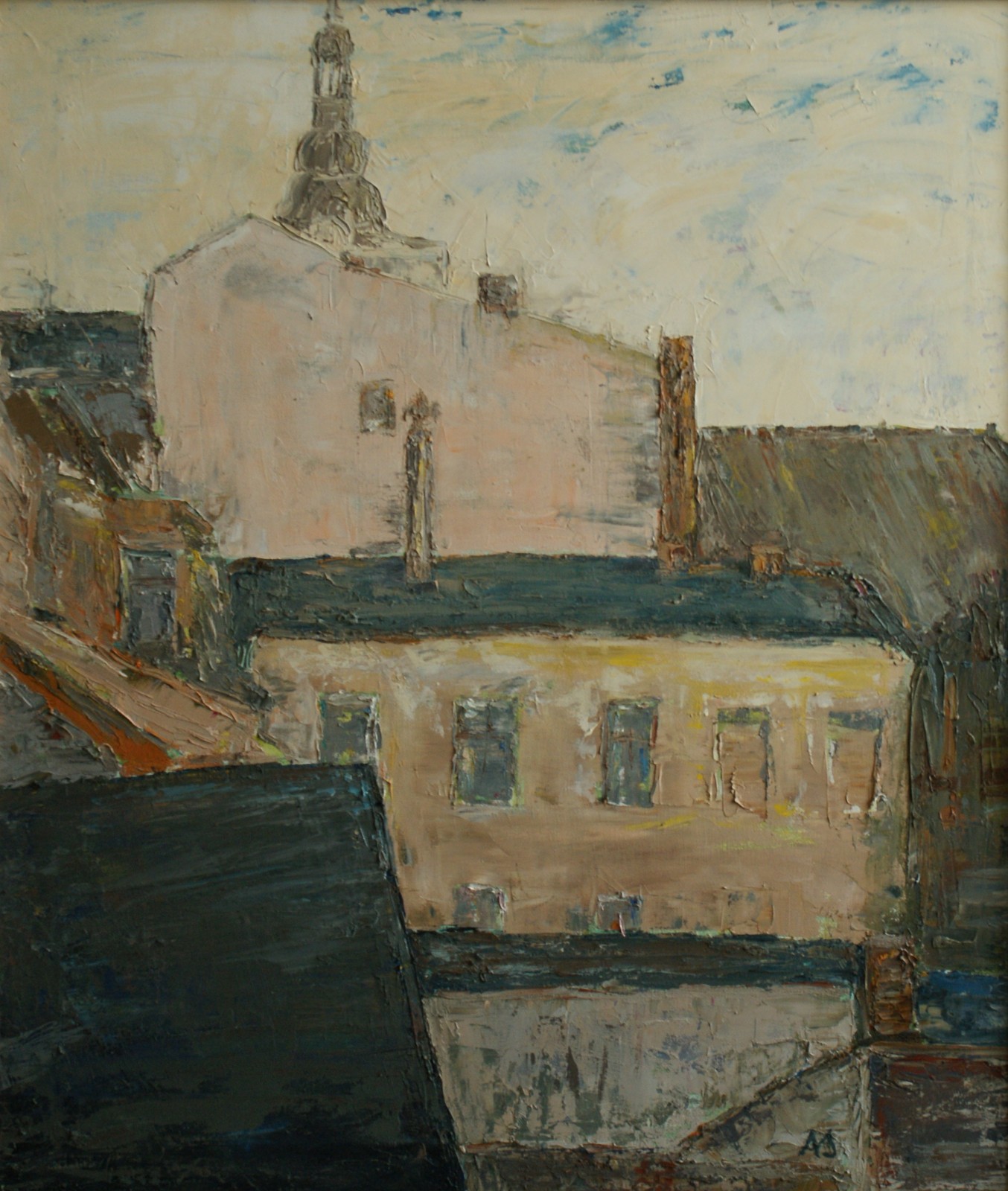 2008 Widok z sypialni 60x70